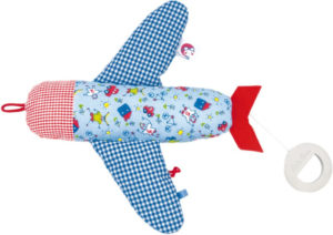 Käthe Kruse 87402 - Spieluhr Flugzeug klein (Unterwegs)