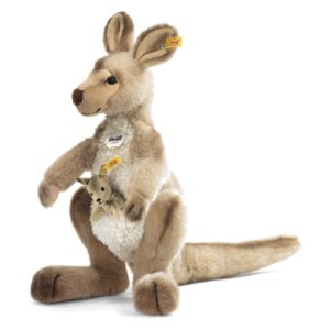 Steiff 064623 - Kango Känguru mit Baby