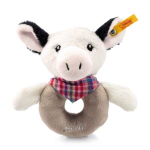 Steiff 241048 - Greifring mit Rassel  Happy Farm Cowaloo Kuh