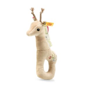 Steiff 241741 - Greifling mit Rassel und Knisterfolie  Wild Sweeties Tulu Giraffe