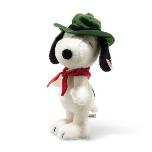 Steiff 356063 -  Snoopy Beagle Scout 50. Jubiläum "traditionelles Sammlerstück"