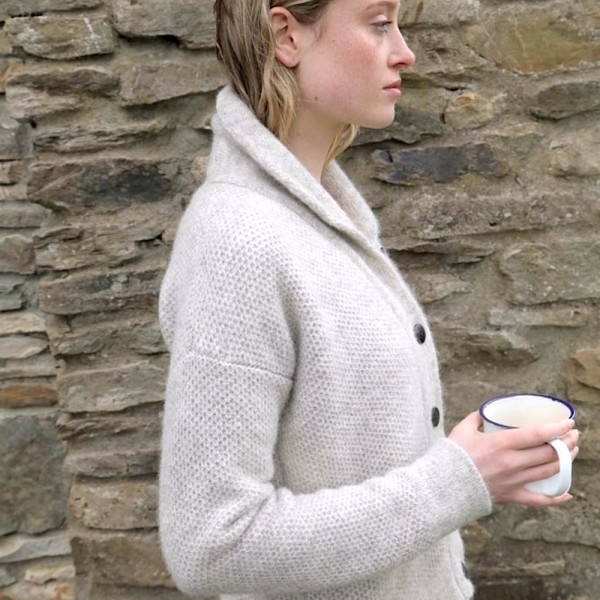 Fisherman - Weiche, warme Wolljacke für Frauen