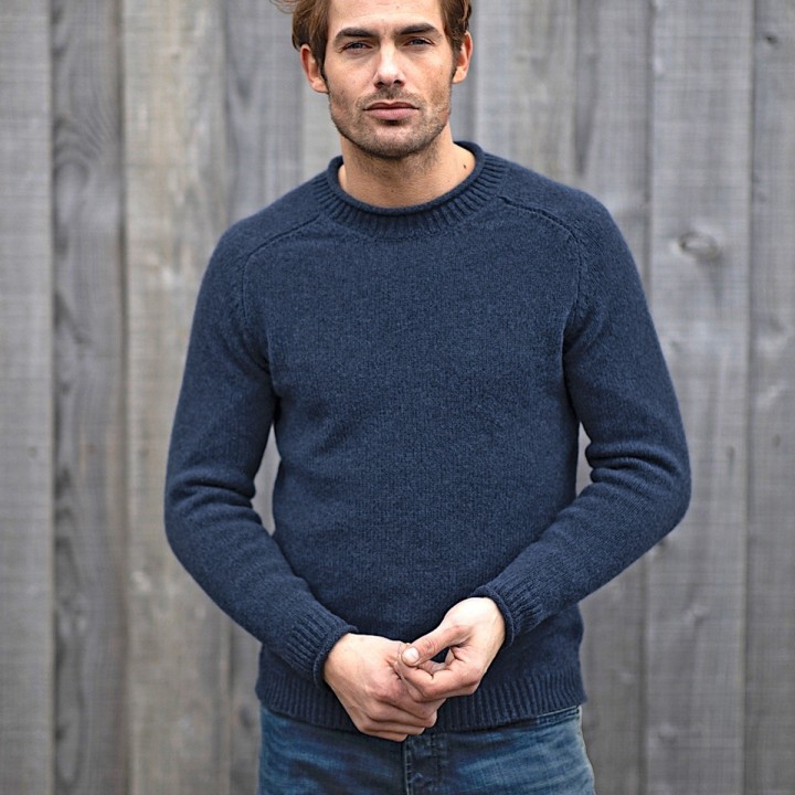 Fisherman - Weicher, warmer Wollpullover für Männer